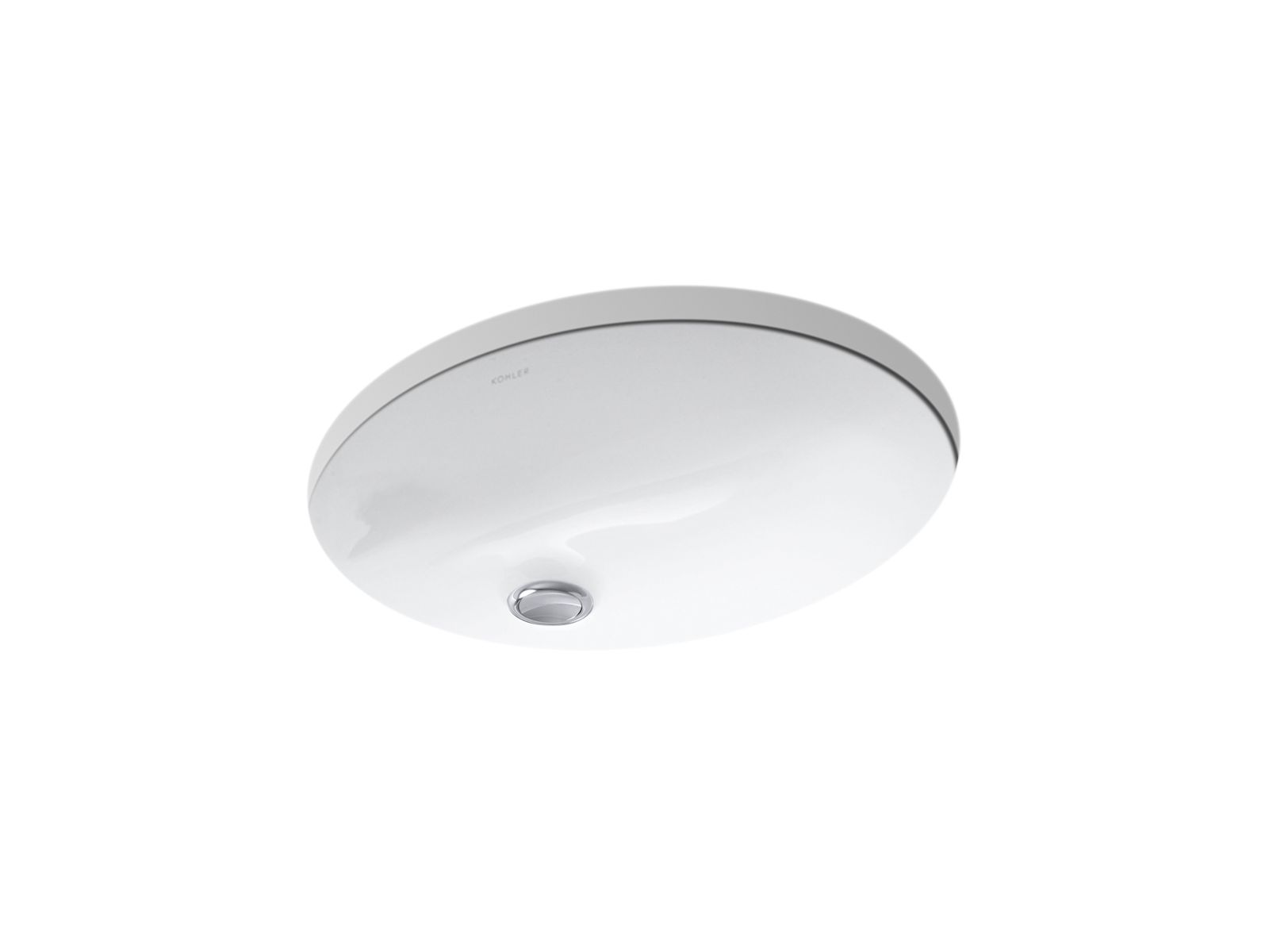 Caxton 17" oval undermount bathroom sink
