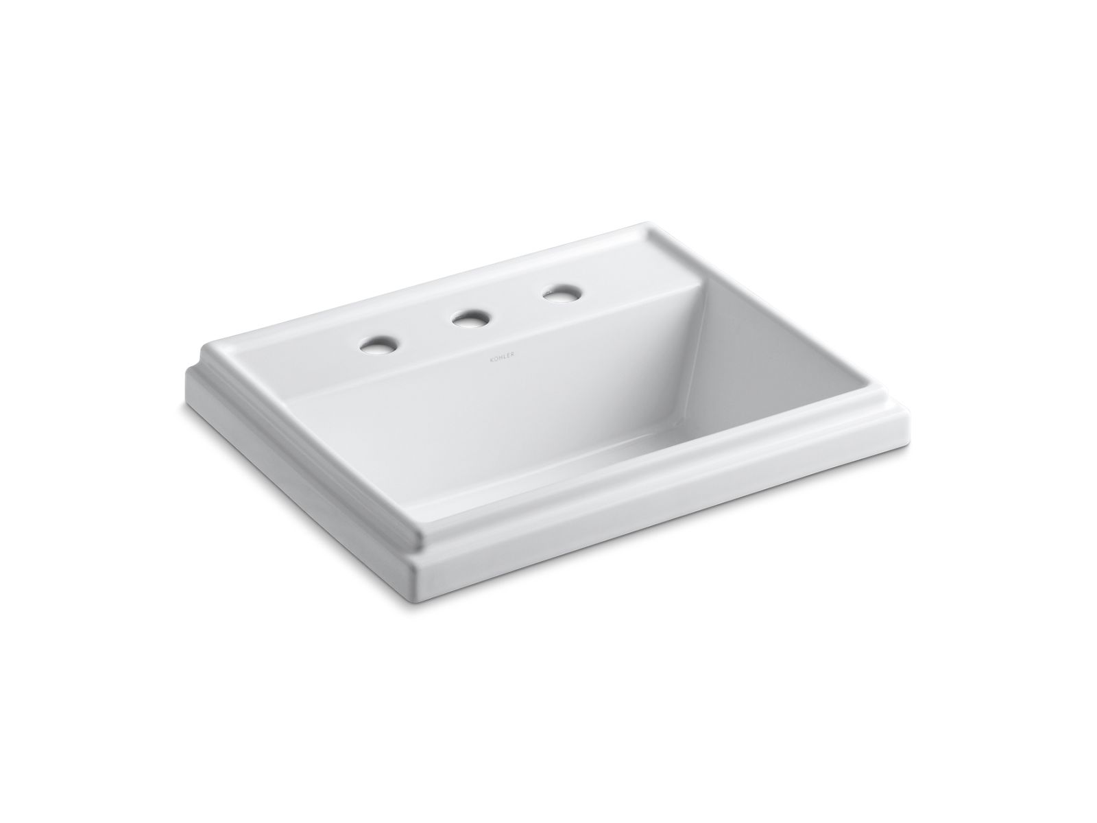 Tresham 21-3/4" rectangular drop-in bathroom sink