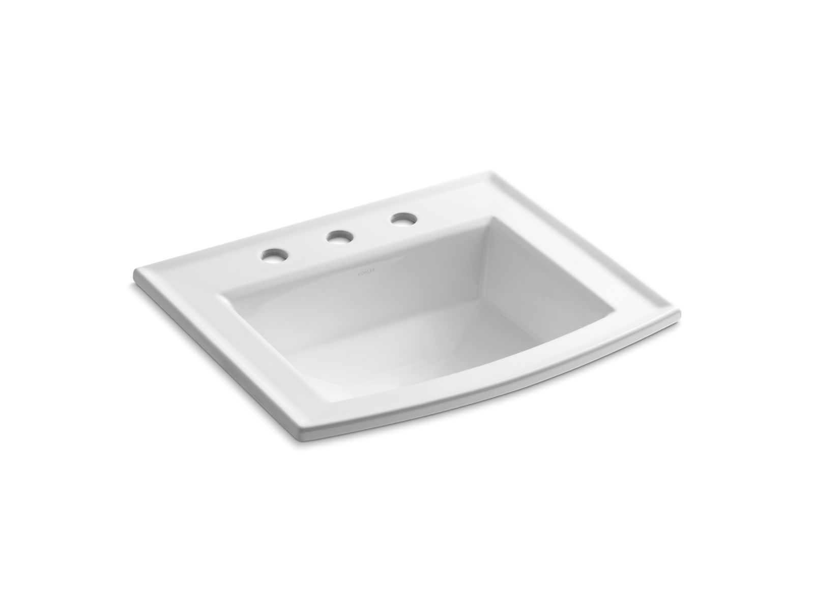 Archer 22-3/4" rectangular drop-in bathroom sink