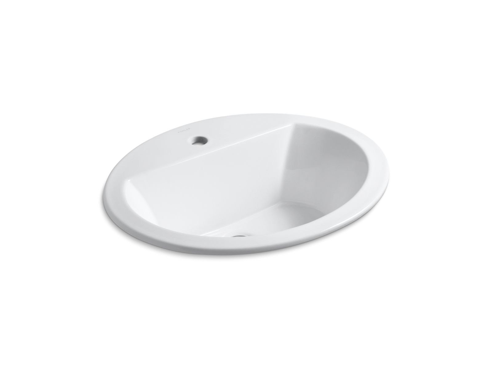 Bryant 20-1/4" oval drop-in bathroom sink