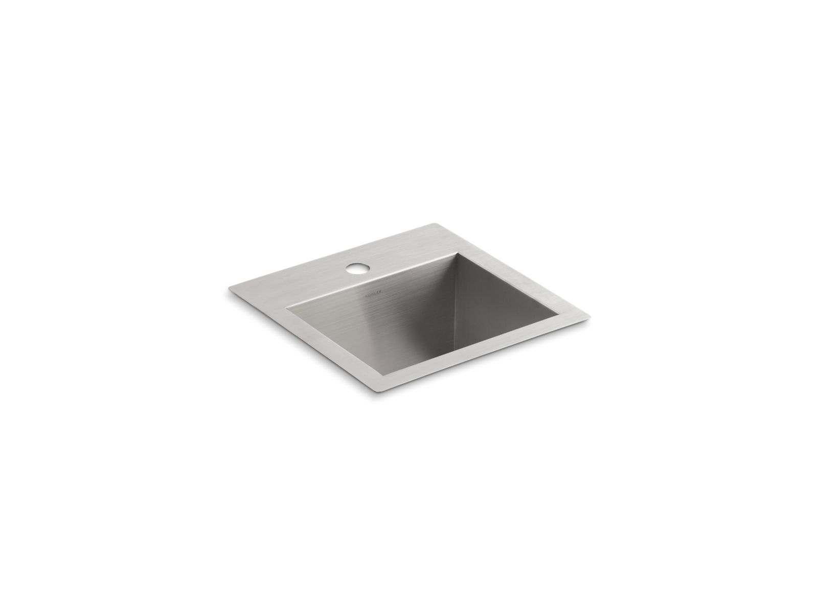 Vault 15" top-/undermount bar sink