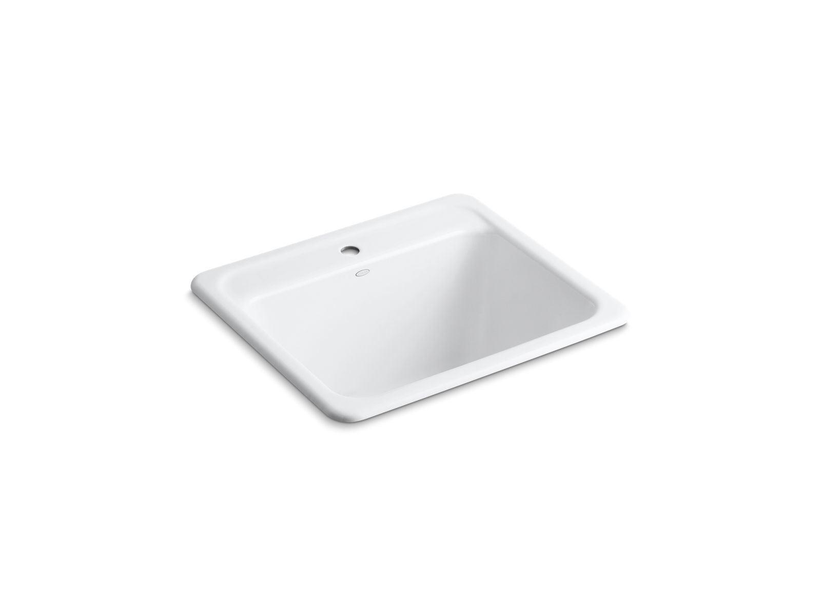 Glen Falls 25" top-/undermount single-bowl utility sink
