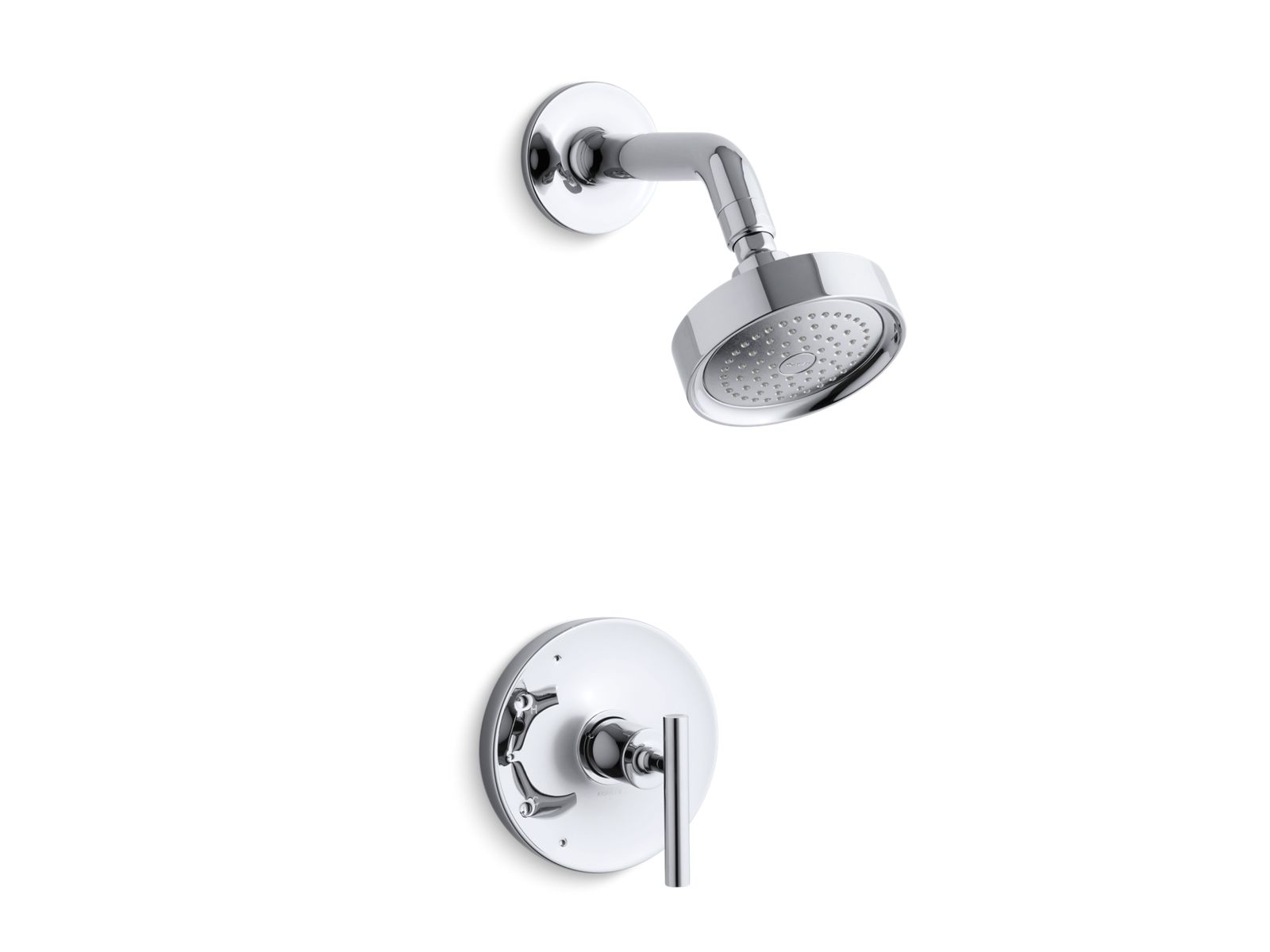 Purist Rite-Temp shower trim kit with lever handle, 2.5 gpm