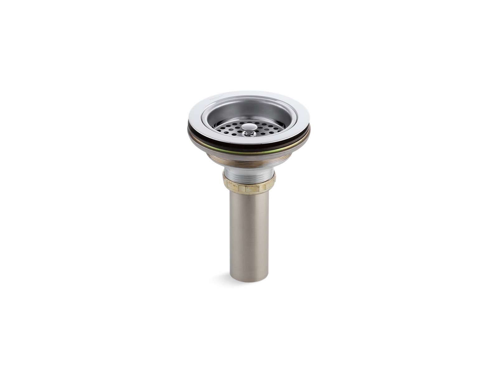 Duostrainer Sink drain and strainer with tailpiece