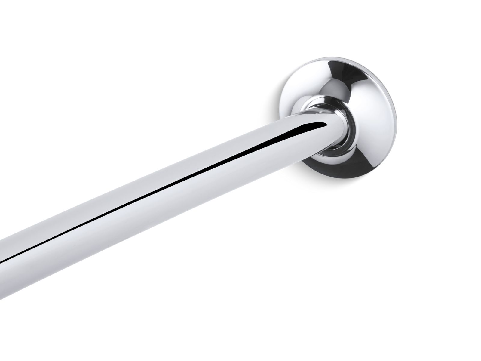 Expanse Curved shower rod - transitional design
