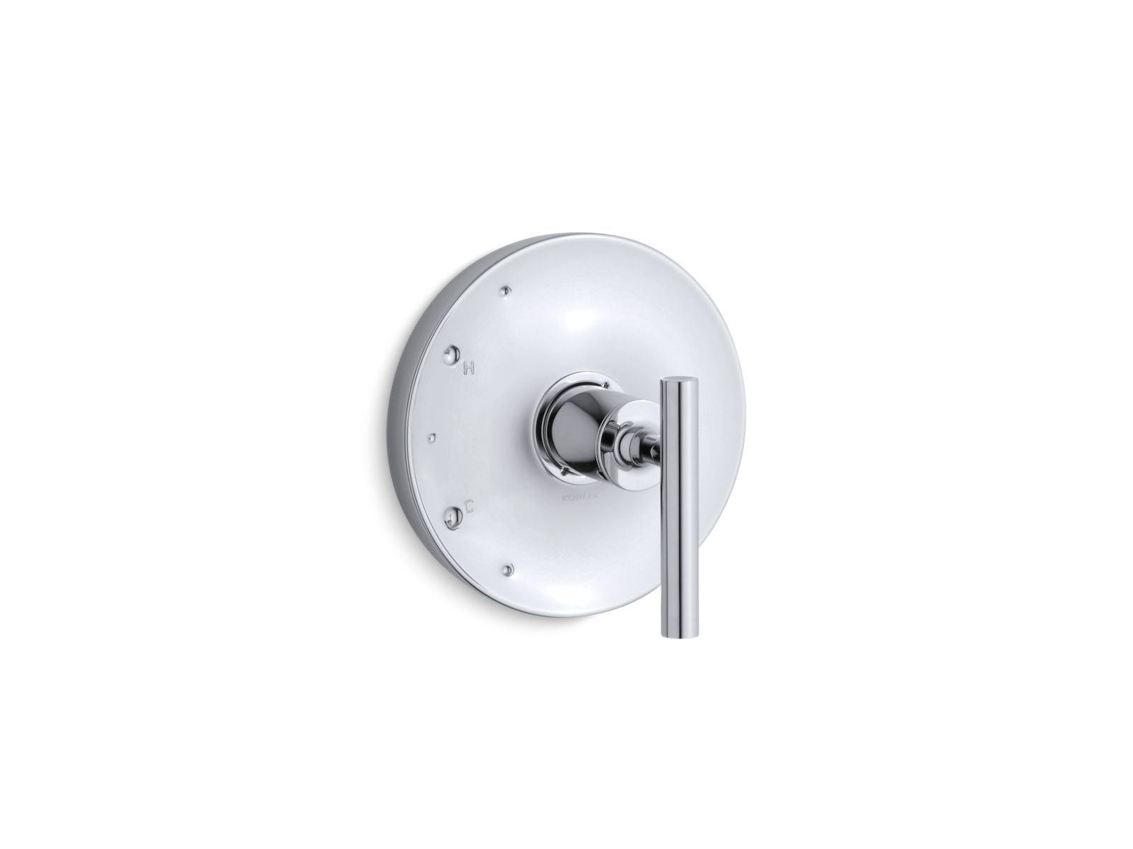 Purist Rite-Temp valve trim with lever handle