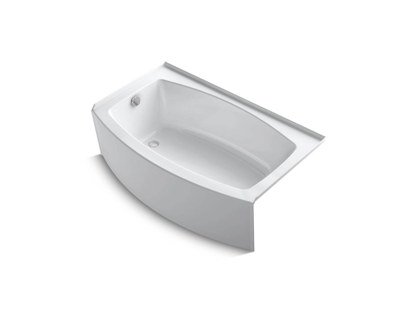 Expanse 60" x 30" alcove bath, left drain