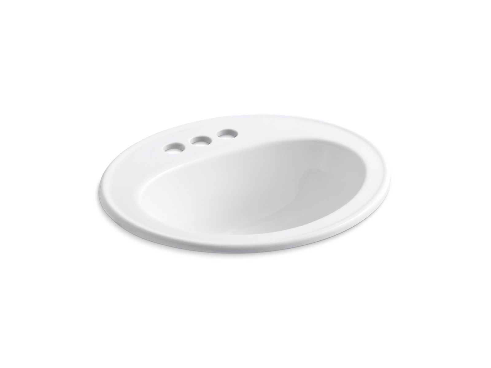 Pennington 20-1/4" oval drop-in bathroom sink