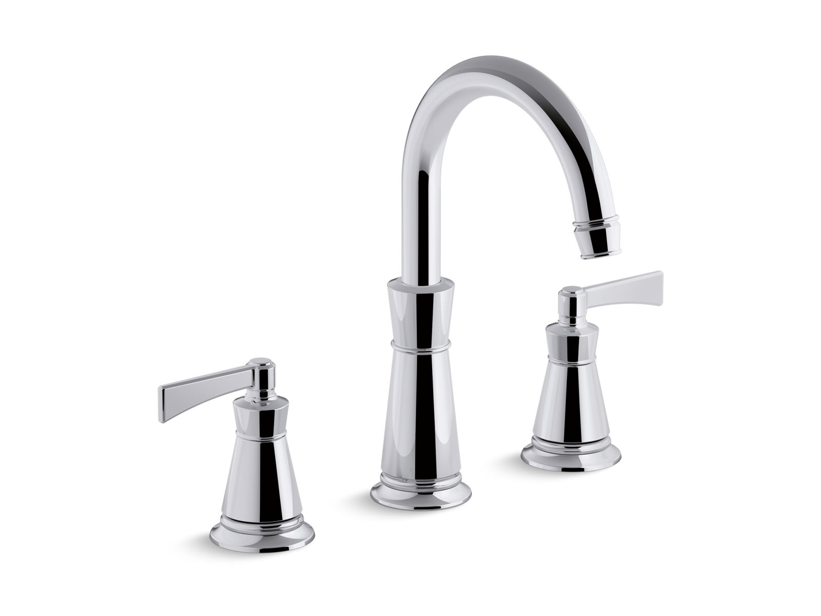 Archer Deck-mount bath faucet trim
