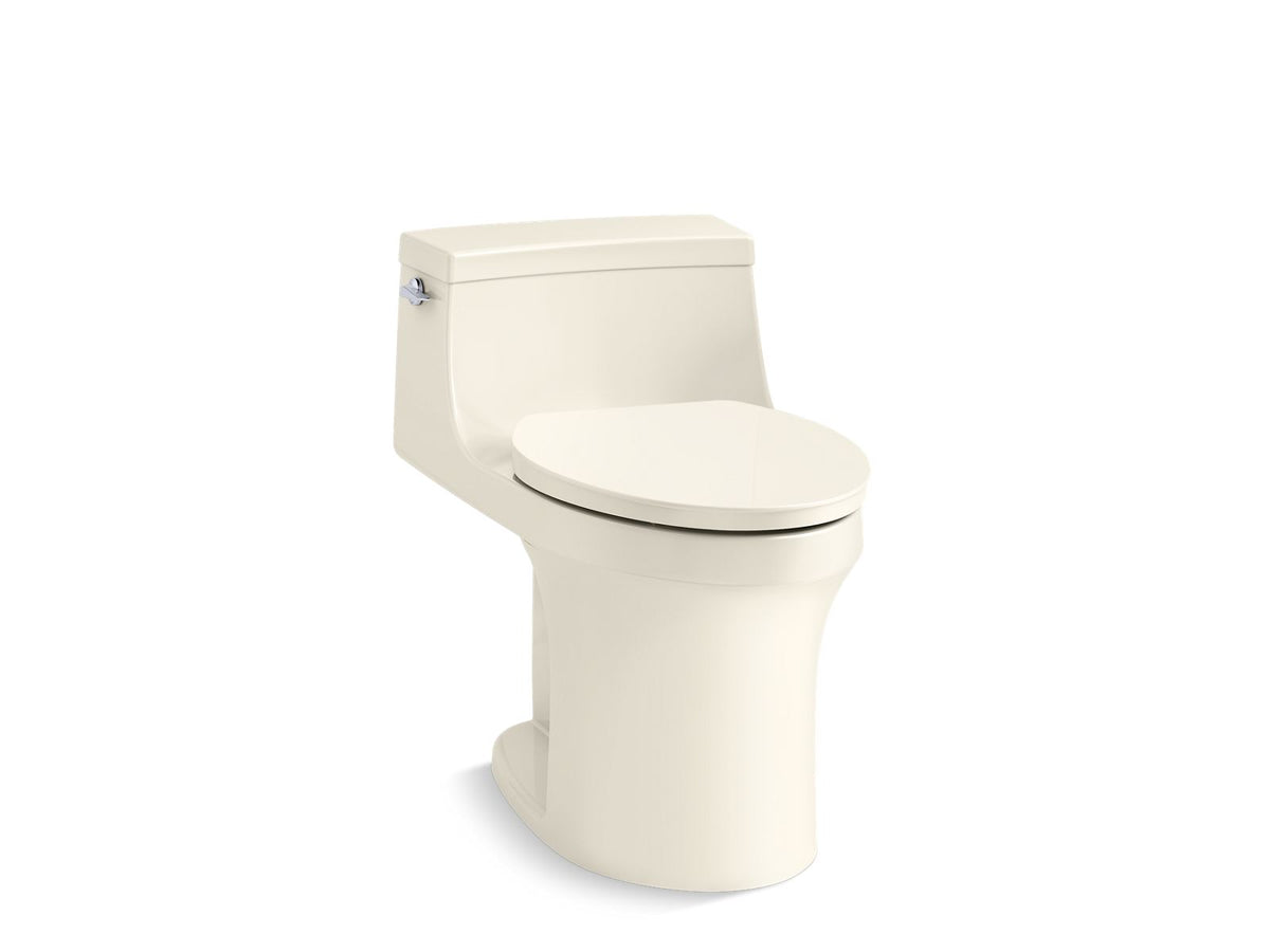 Kohler 5172-96 San Souci One-piece compact elongated toilet with concealed trapway, 1.28 gpf