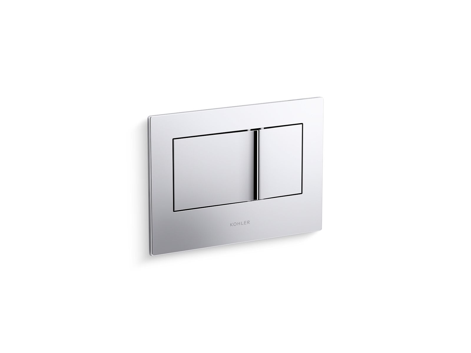 Bevel Flush actuator plate for 2"x4" in-wall tank and carrier system