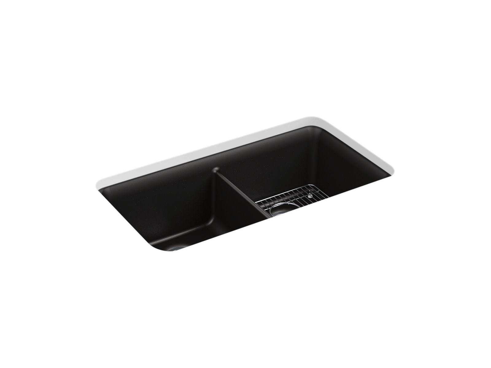 Cairn 33-1/2" undermount double-bowl kitchen sink