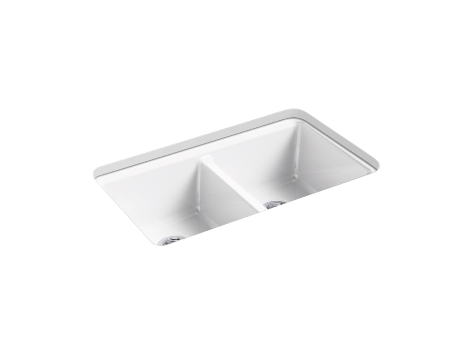 Riverby 33" undermount double-bowl workstation kitchen sink