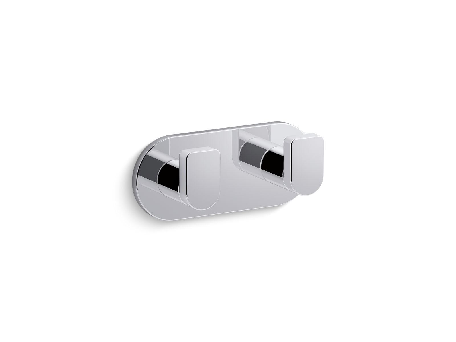 Composed Double robe hook