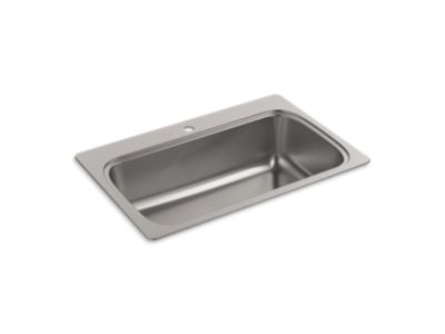 Verse 33" top-mount single-bowl kitchen sink