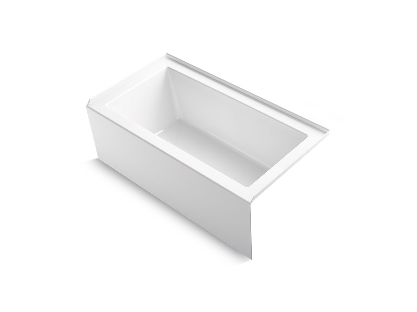 Underscore 60" x 32" alcove bath, right drain
