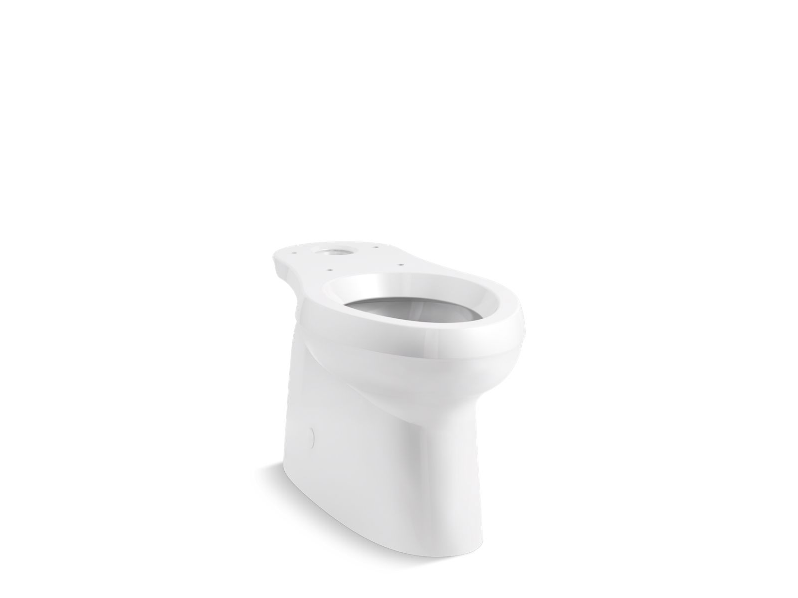 Cimarron Elongated toilet bowl with skirted trapway