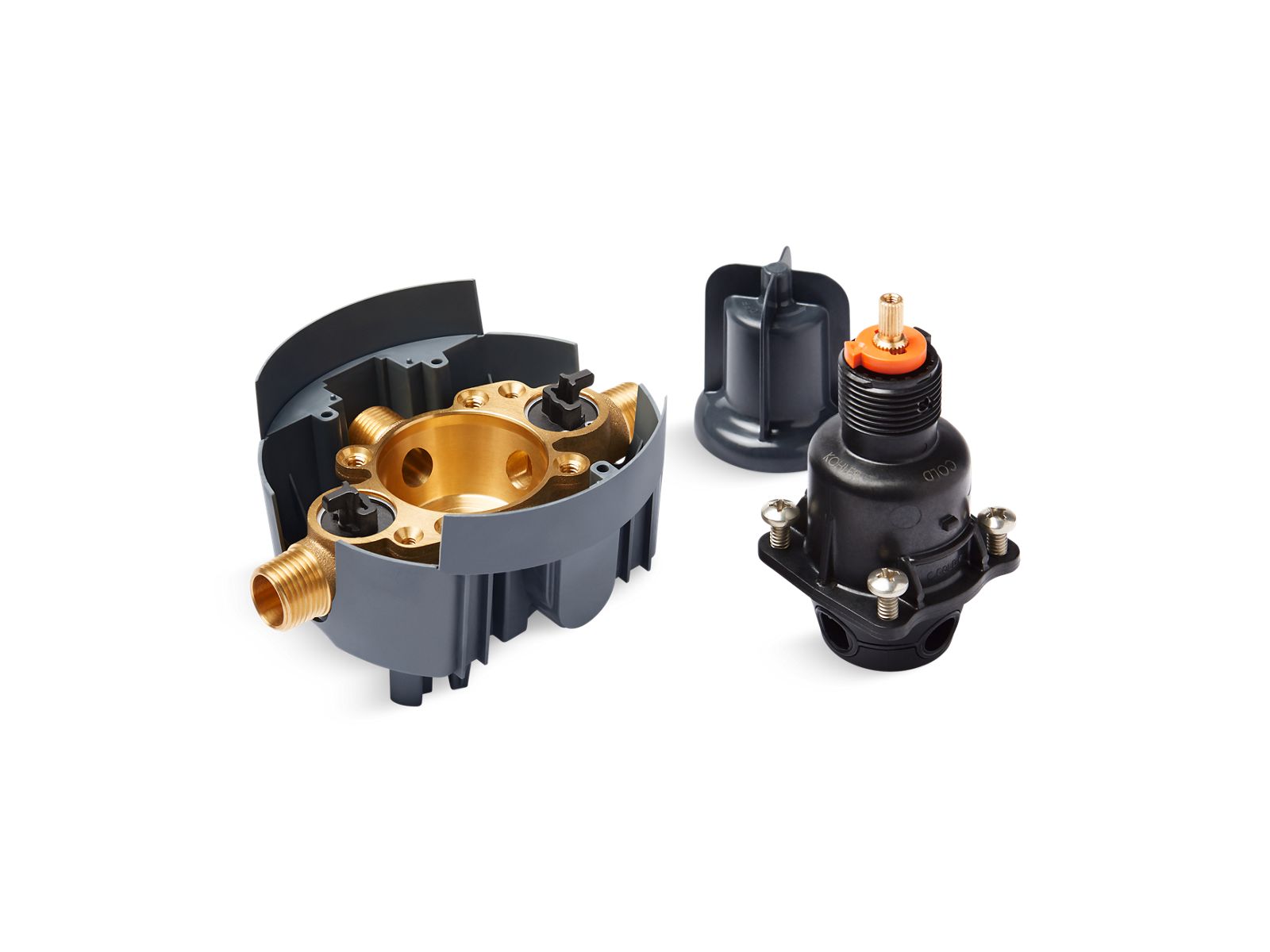 Kohler 8304-KS-NA Rite-Temp Pressure-balancing valve body and cartridge kit with service stops