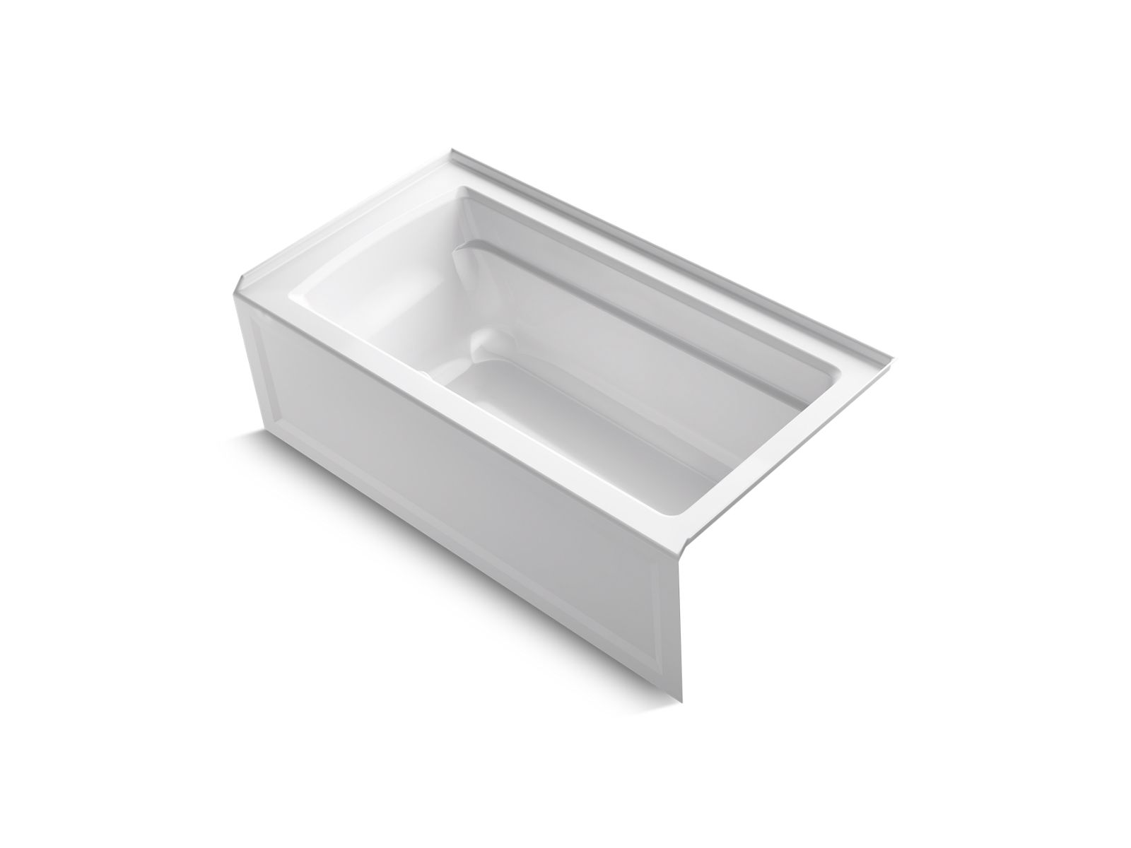 Archer 60" x 32" alcove bath, right drain