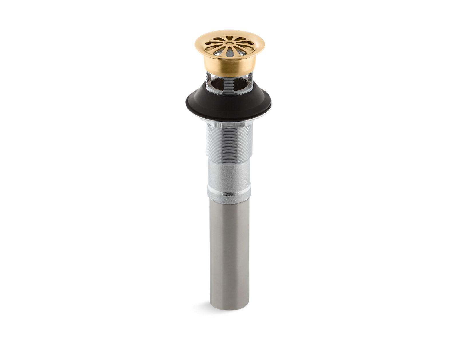 Kohler 7129-A-2MB Bathroom sink grid drain with overflow