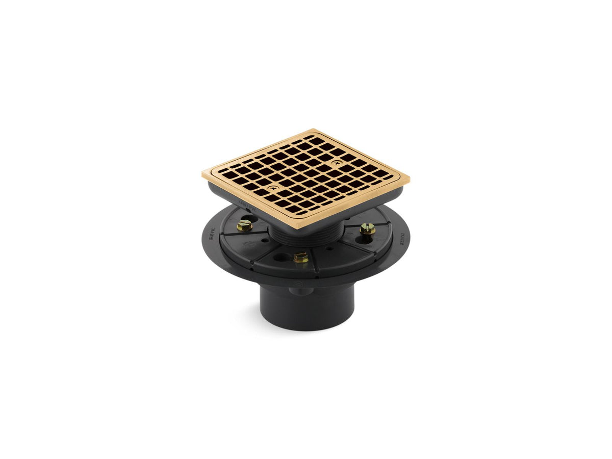 Kohler 9136-2MB Clearflo Square design tile-in shower drain