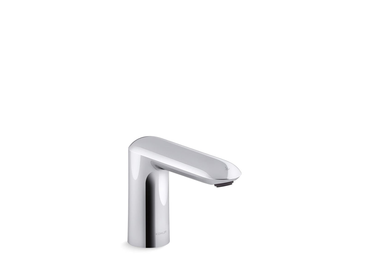 Kohler 104K36-SANA-CP Kumin Touchless single-hole lavatory faucet with Kinesis sensor technology, DC-powered, 0.5 gpm