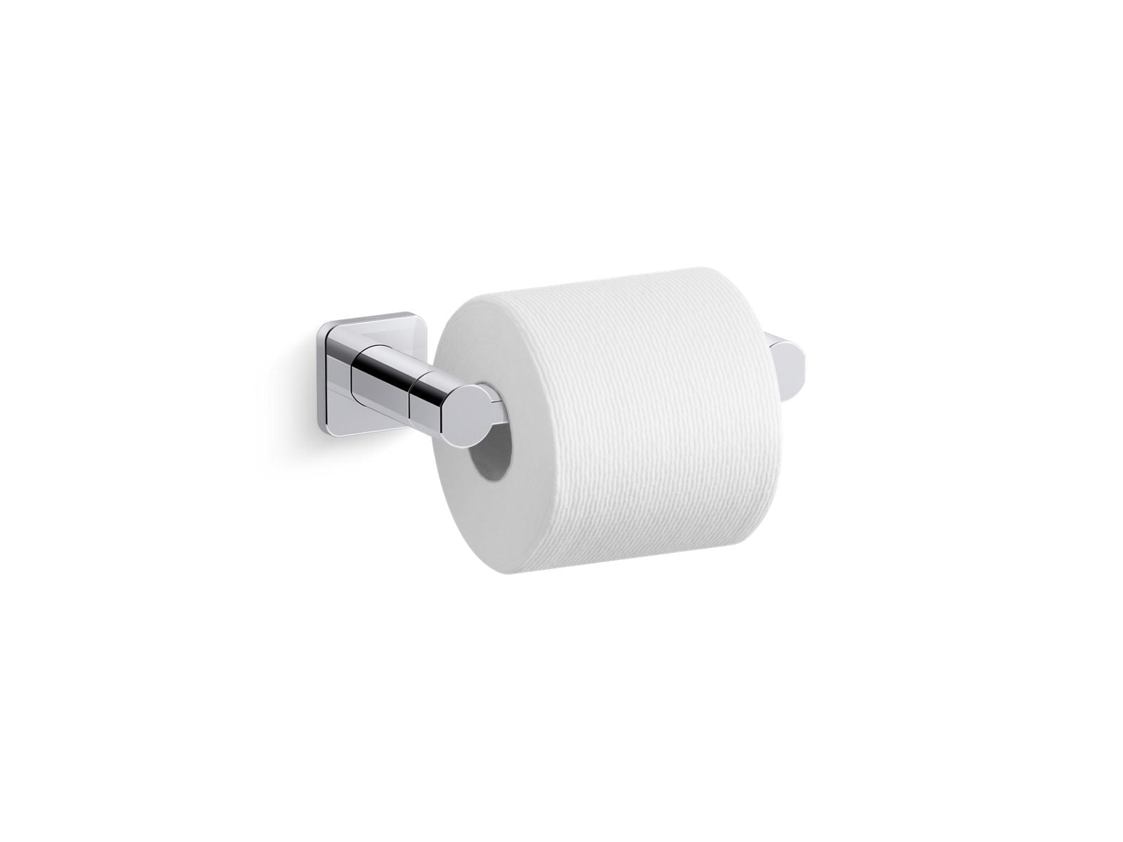 Parallel Pivoting toilet paper holder