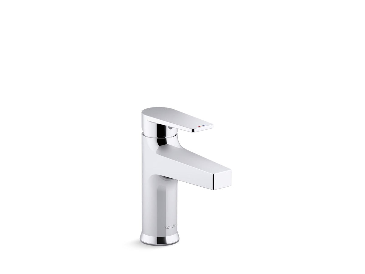 Kohler 46029-4-CP Taut Single-hole commercial faucet with grid drain